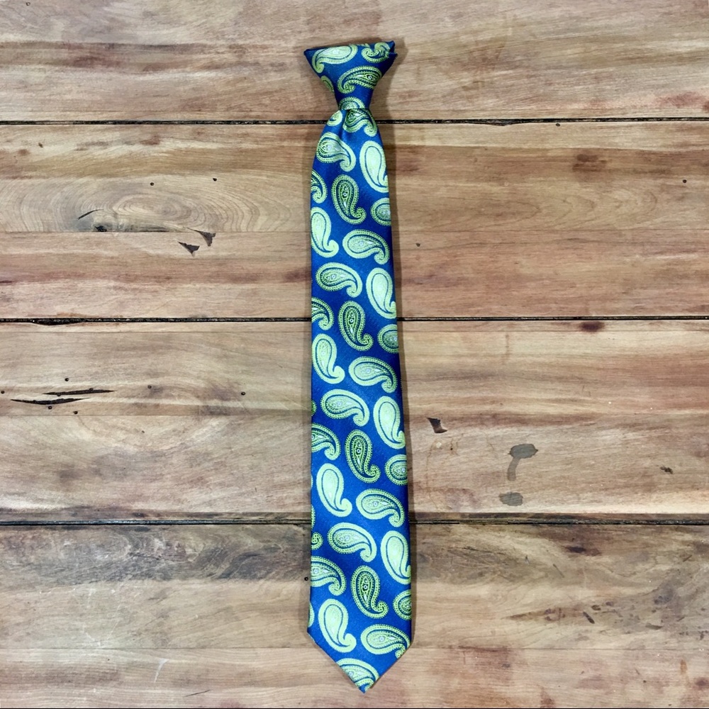 Boys Bergamo Clip Tie